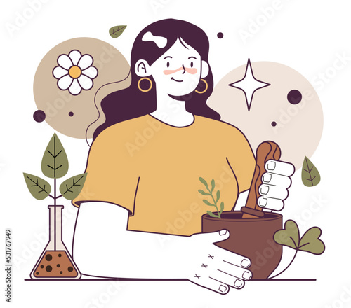 Homeopathy. Traditional herbal medicine as an alternative