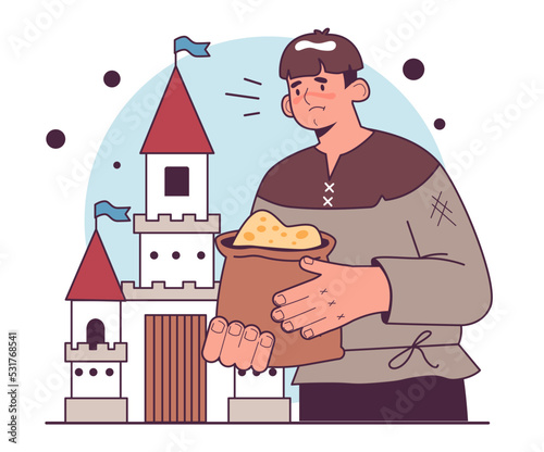 Feudalism. Economic and political formation during Middle Ages.