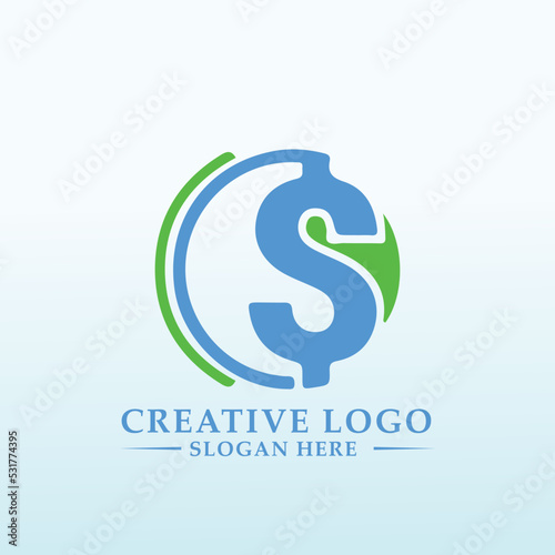 Tech start up seeking creative logo dollar sign S