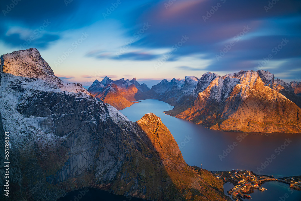 Lofoten is an archipelago and a traditional district in the county of Nordland, Norway. 