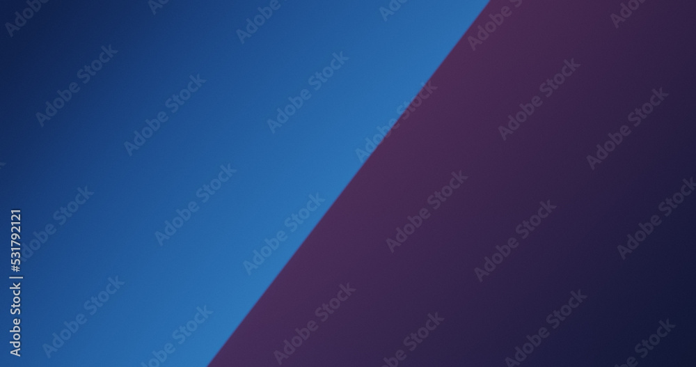 Render with blue and purple single color background with soft edges