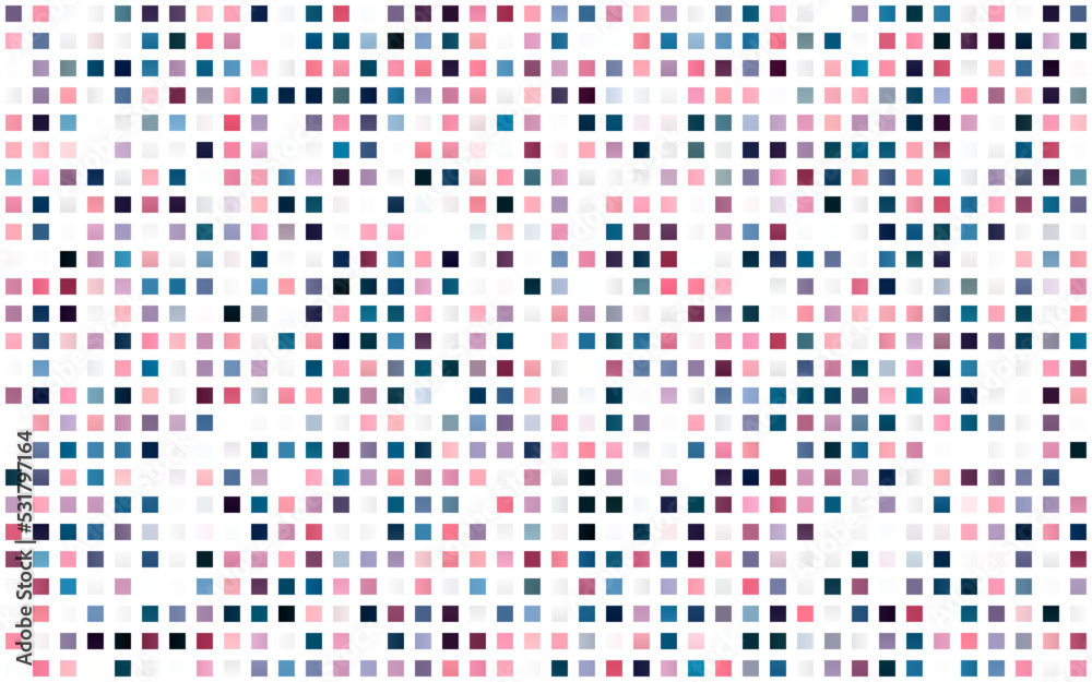 Light Blue, Red vector seamless texture in rectangular style. Light Blue, Red vector seamless texture in rectangular style.