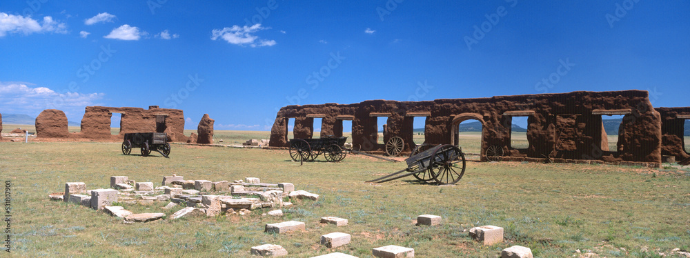 Obraz premium Fort Union Mechanics Corral