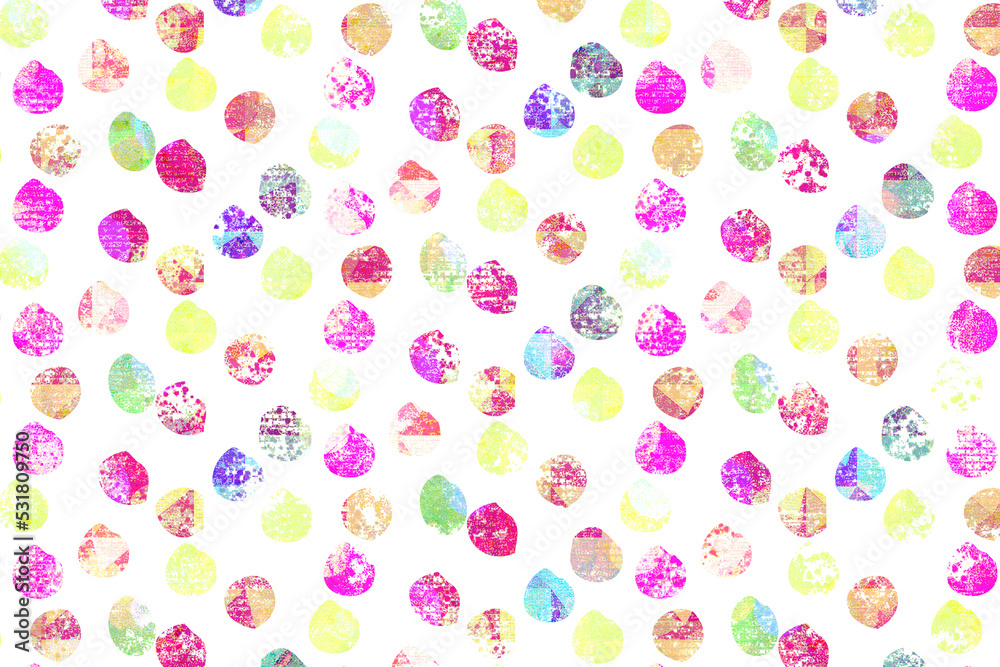 colorful  dot background for design