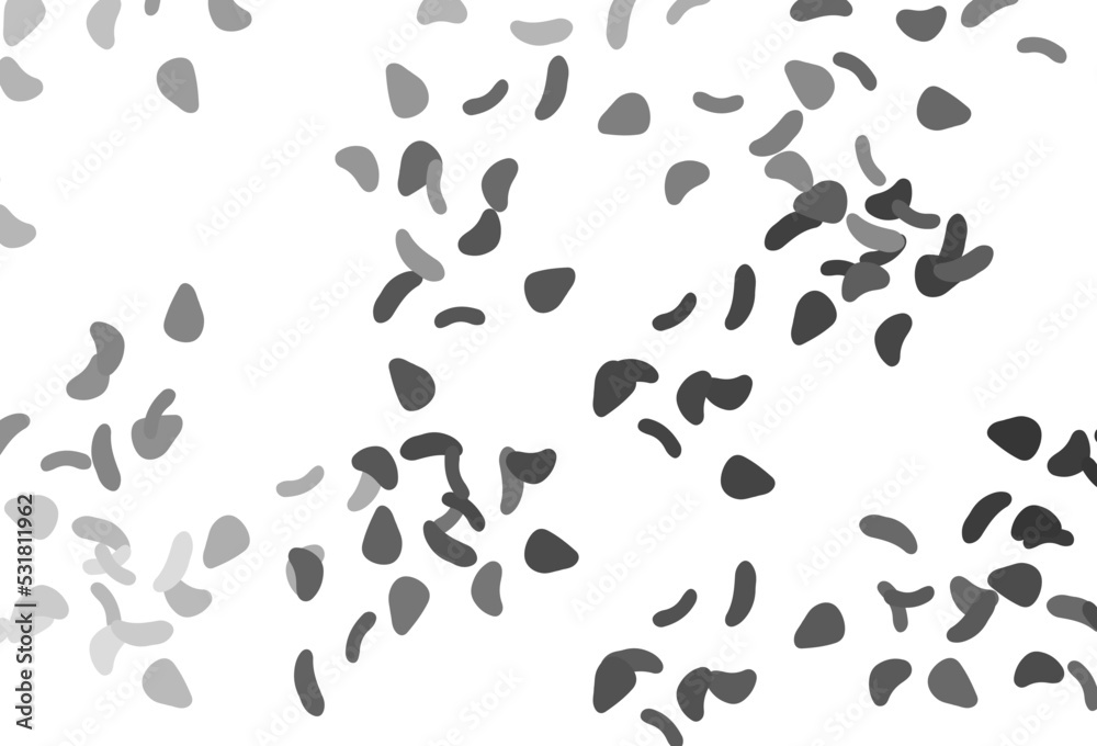 Light Silver, Gray vector backdrop with abstract shapes. Light Silver, Gray vector backdrop with abstract shapes.