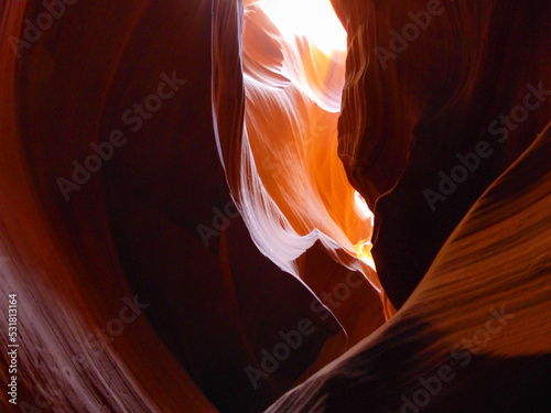 Views of Antelope Slot Canyon - Page - Arizona - USA