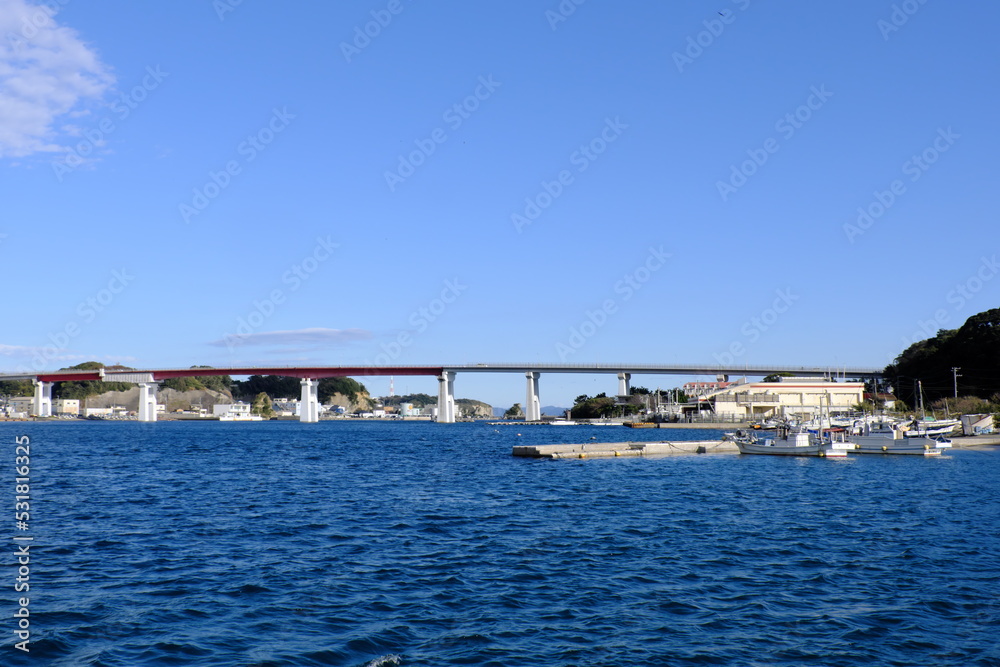 城ヶ島大橋風景