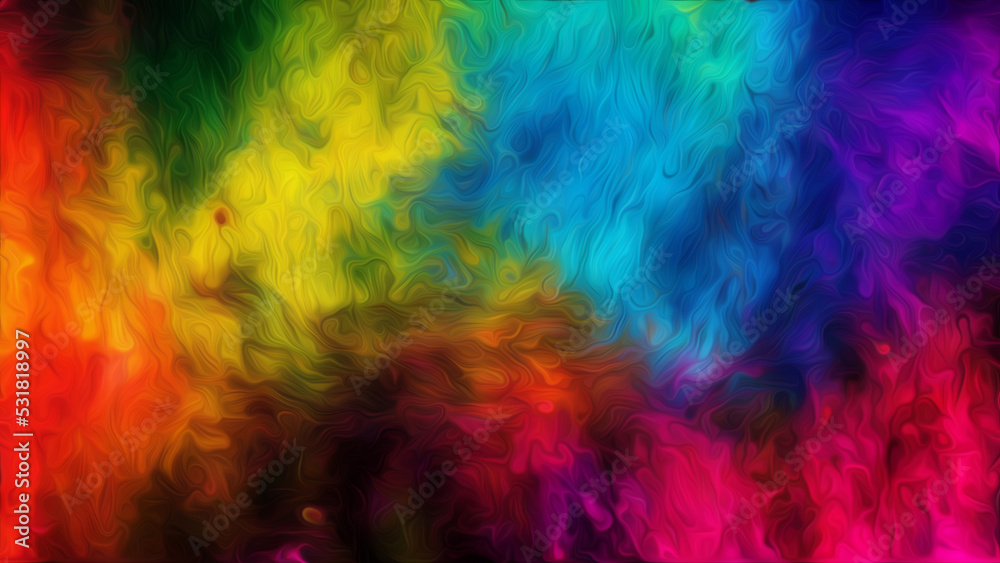 Explosion of color abstract background #15