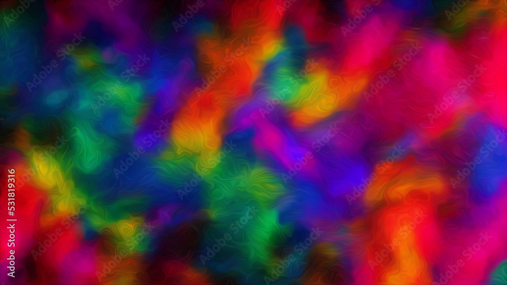 Explosion of color abstract background #30