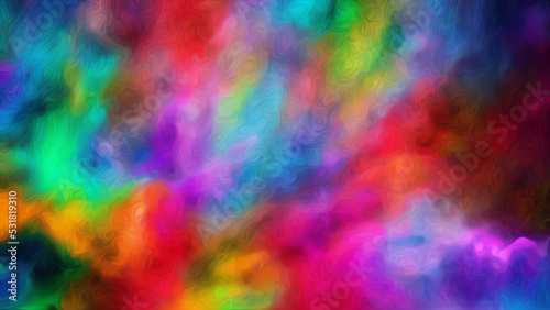 Explosion of color abstract background  27 © Ben