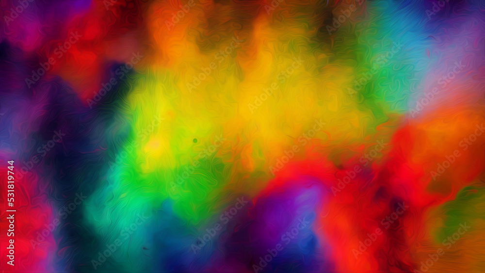 Explosion of color abstract background #38