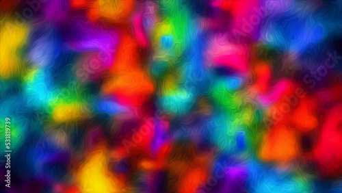 Explosion of color abstract background #35