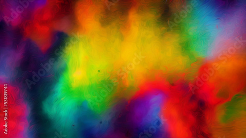 Explosion of color abstract background  38