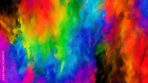 Explosion of color abstract background #40