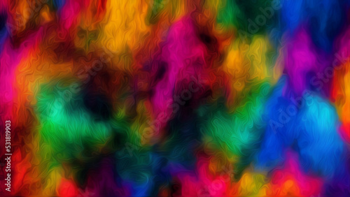 Explosion of color abstract background #45