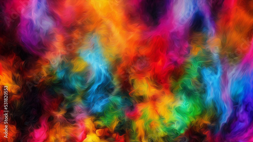 Explosion of color abstract background #80