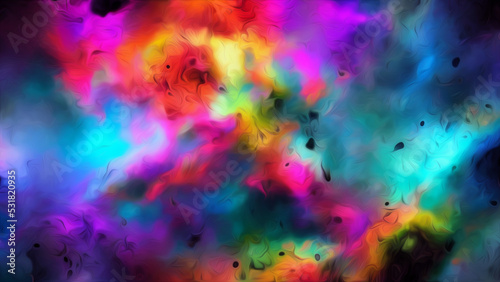 Explosion of color abstract background #99