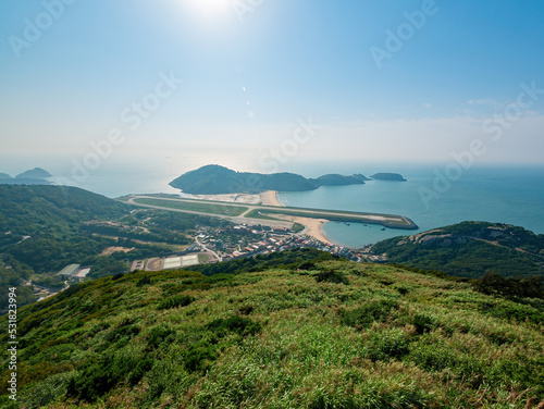 High angle view of the Matsu Beigan Airport photo