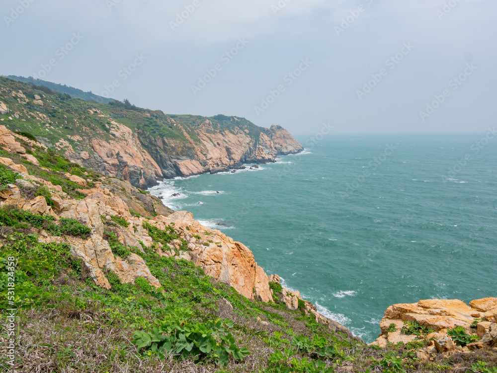 Nature landscape of the Luoshan Nature Trail