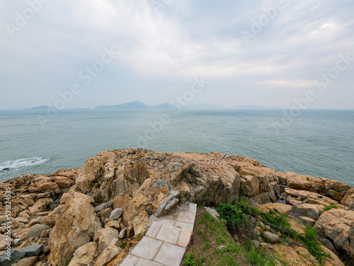 Cloudy view of the Baisha area nature landscape photo