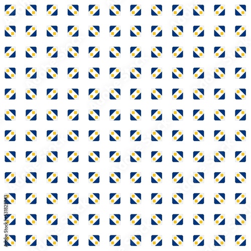 Seamless geometric pattern blue. can be use for fabric, cloth, package, wall, decoration, furniture, printing media, cover design