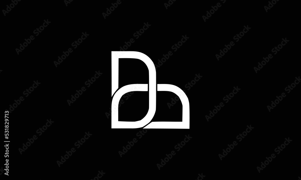 DB BD Letter logo alphabet monogram initial based icon design DB BD Letter logo alphabet monogram initial based icon design