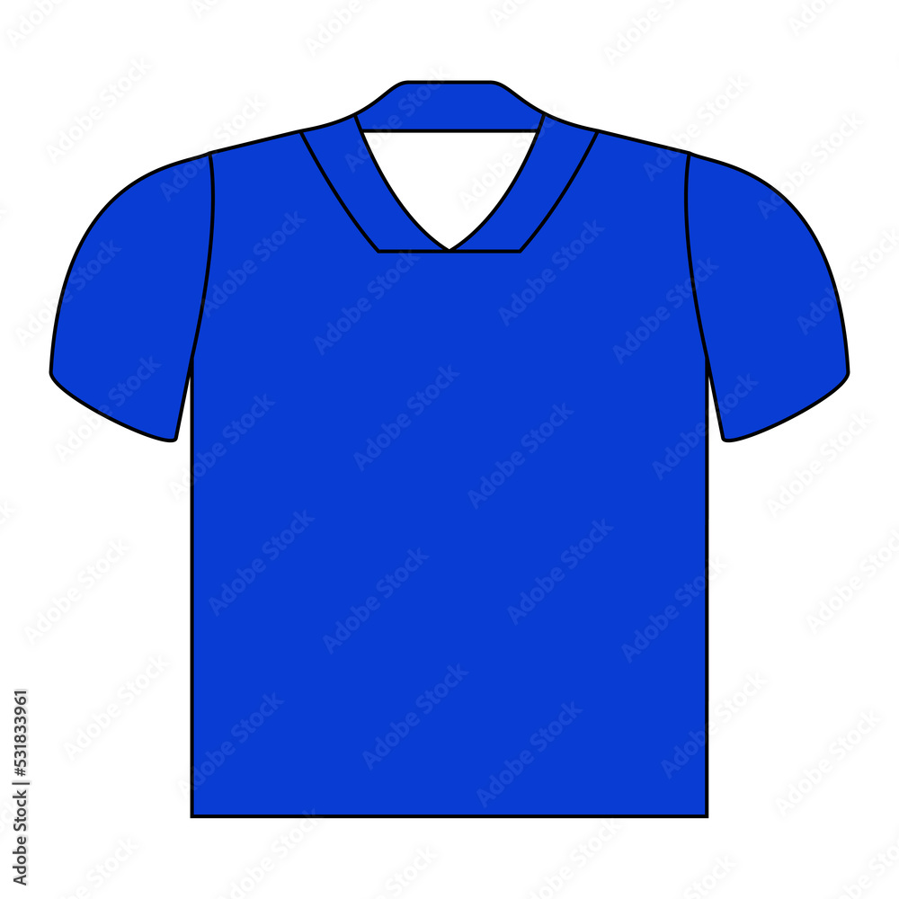 Training jersey pictogram vector illustration. Training jersey pictogram vector illustration.