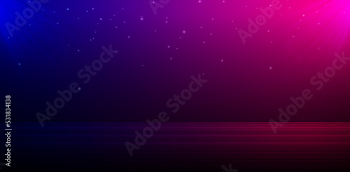 illustration background with glittering stars neon 90s colorful for signs corporate, advertisement business agency, ads campaign marketing, motion video animation backdrops, landing pages, header webs