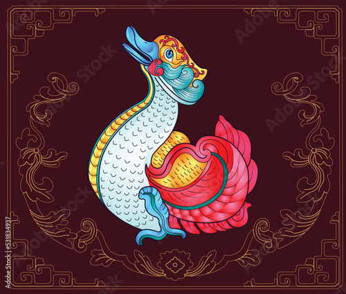 Vietnamese Traditional Decorative Art, Asian Pattern