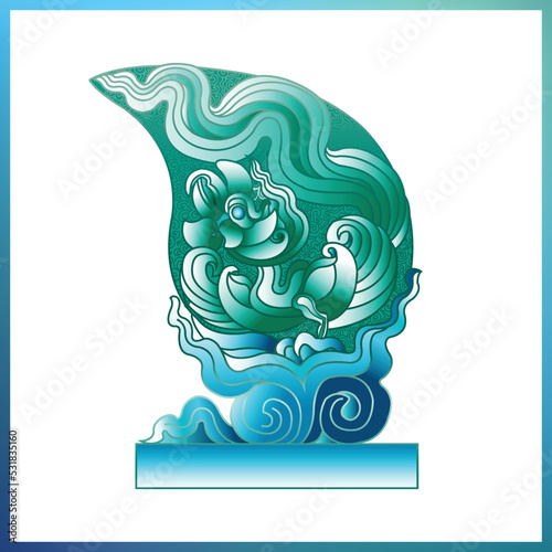 Vietnamese Traditional Decorative Art, Asian Pattern