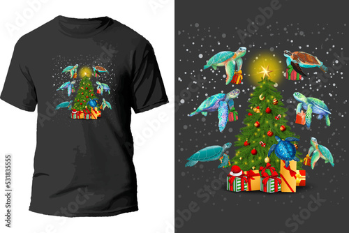 christmas t shirt design vector.