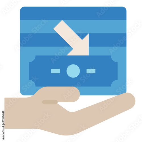 cost reduction icon