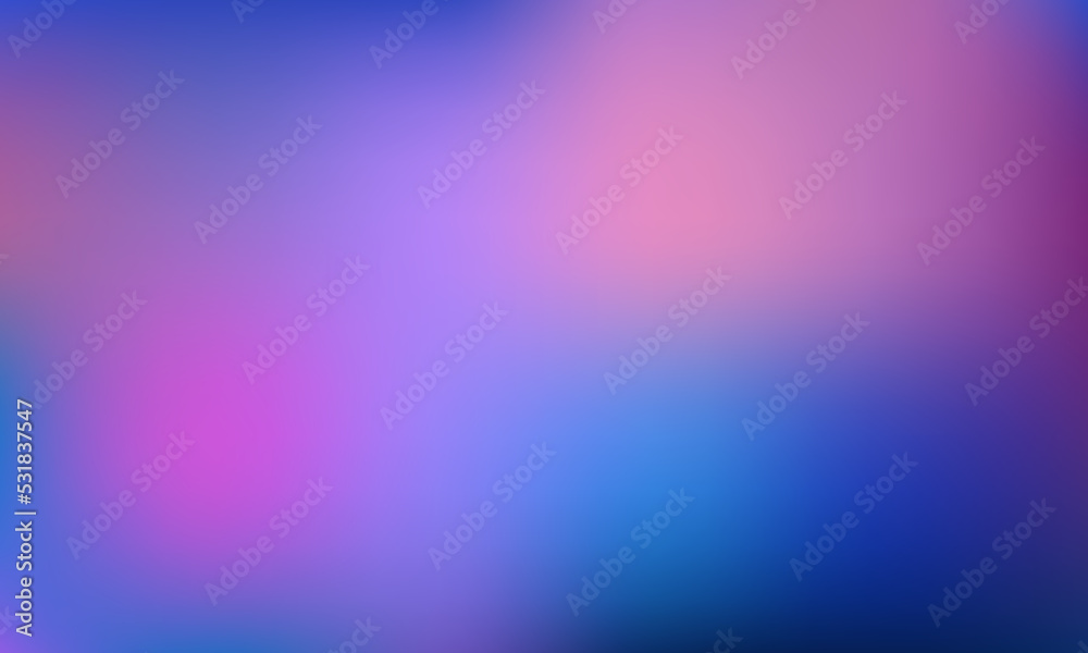 Gradient blue purple and pink vector background