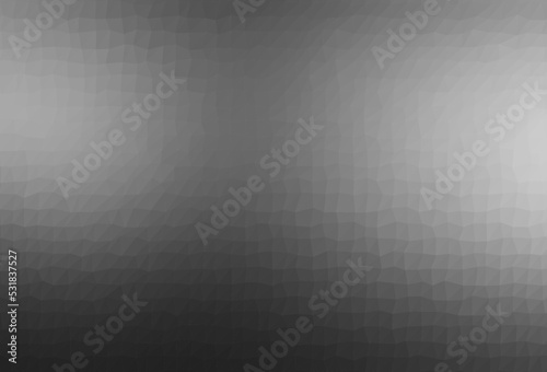 Dark Silver, Gray vector blurry triangle template.