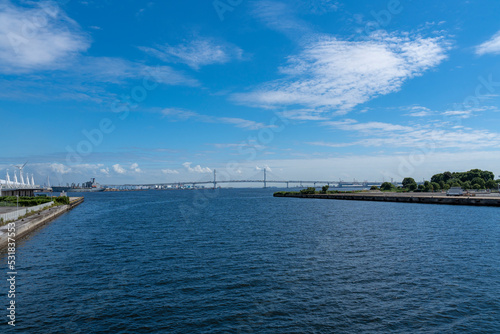 Wallpaper Mural 神奈川県横浜市　横浜新港の風景 Torontodigital.ca
