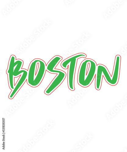 Boston t shirt design