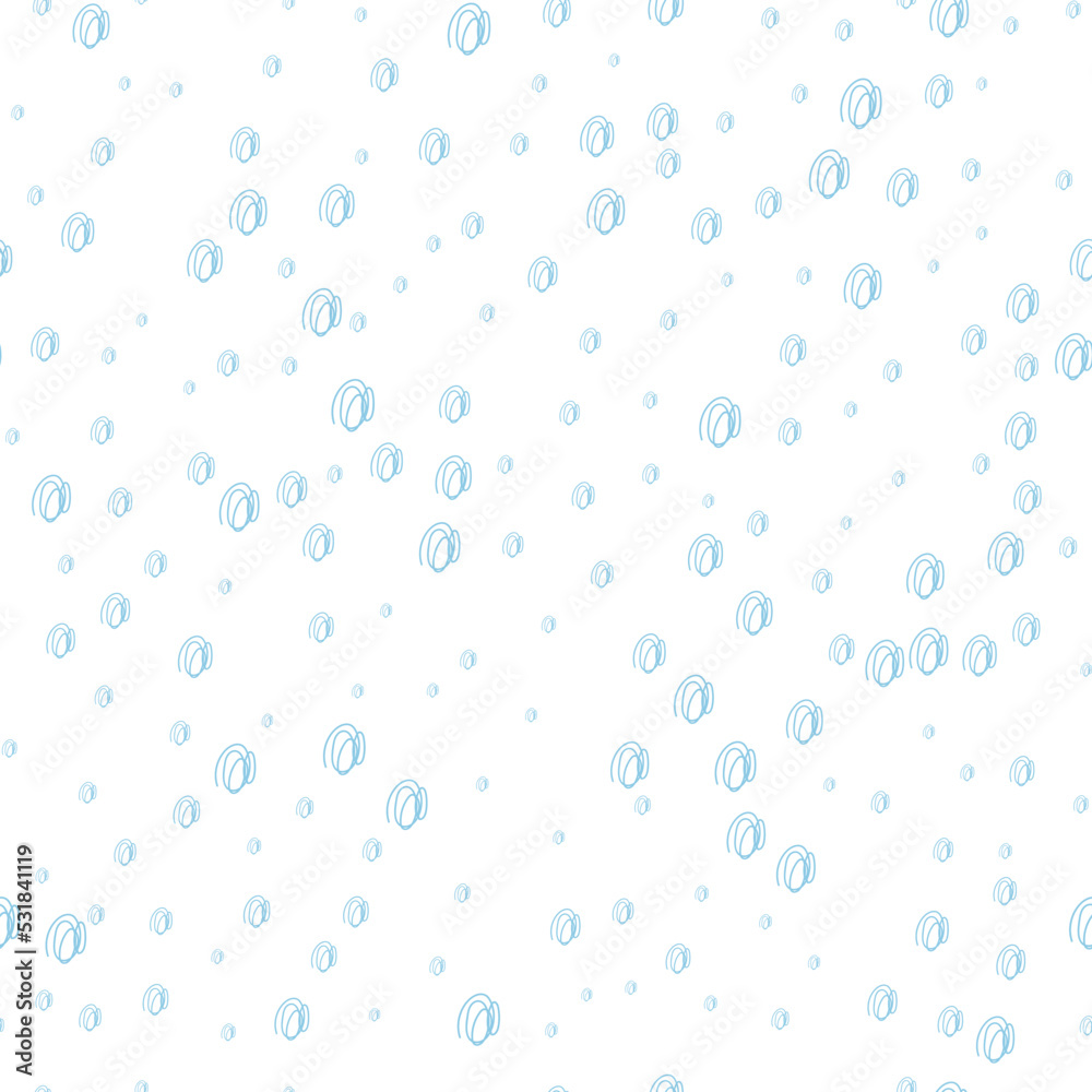 seamless pattern background with bubbles