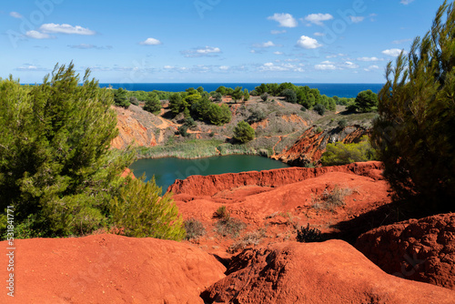 Laghetto della cava di bauxite - Otranto - Salento photo