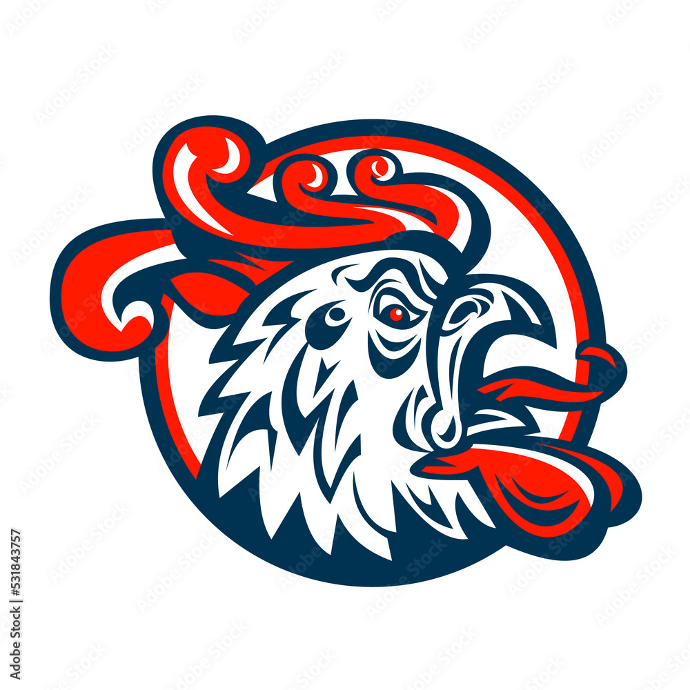 custom made wallpaper toronto digitalRooster Cockerel Crowing Head