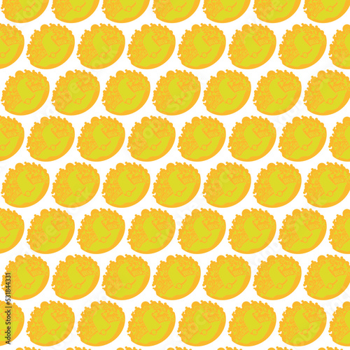 Halloween witch vector pattern