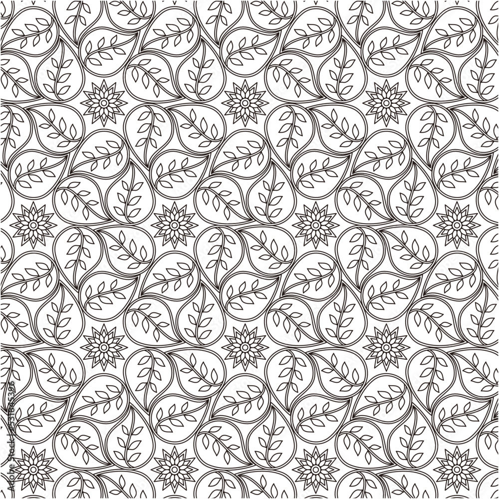 ペーズリー 図案 テキスタイル ファブリック 壁紙 タイル シームレス 幾何学 模様 葉 布 紙 装飾 渦巻く エネルギー 連続