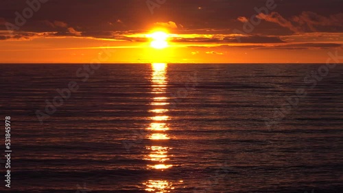Sonnenuntergang am Meer