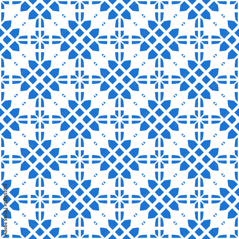 Fototapeta premium Geometric pattern. Seamless vector background. Ethnic graphic design.