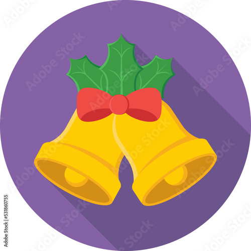 Christmas Bell Vector Icon
