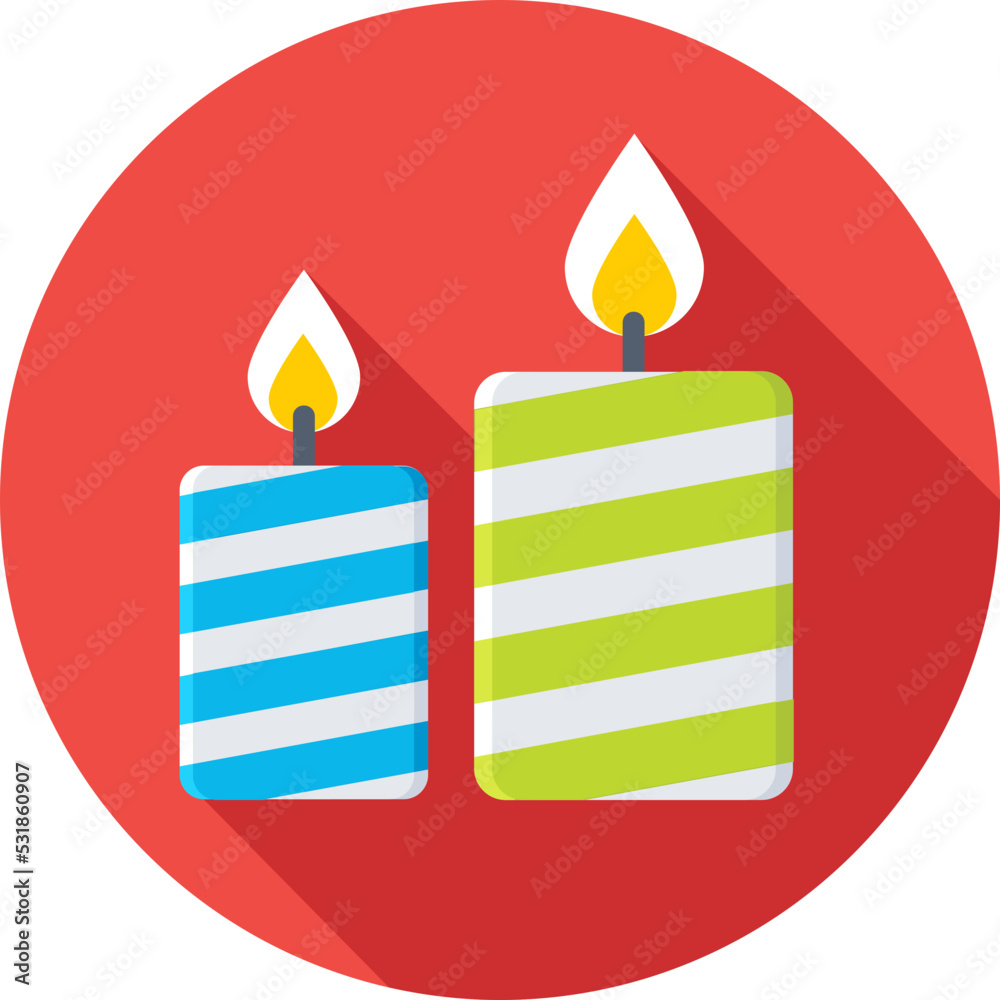 Candle Vector Icon Candle Vector Icon