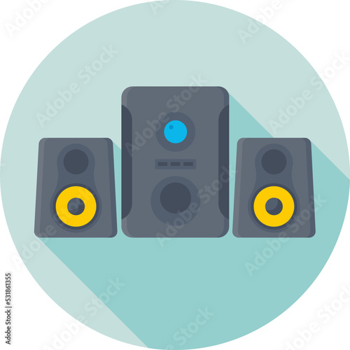 Speaker Vector Icon