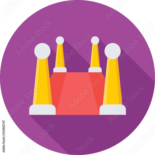 Red Carpet Vector Icon