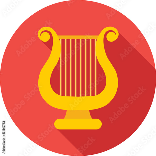 Lyre Vector Icon
