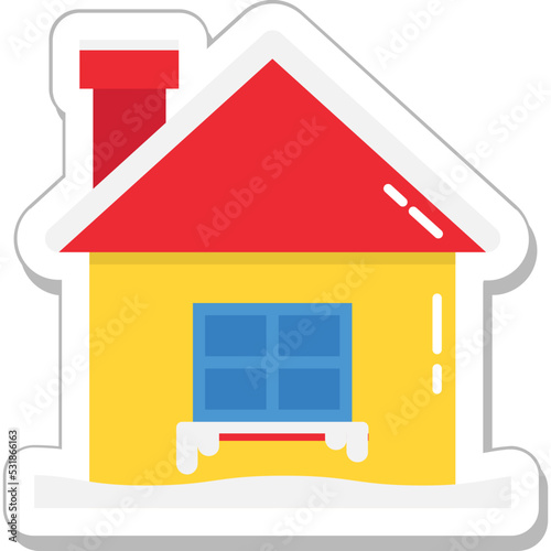 House Colored Vector Icon