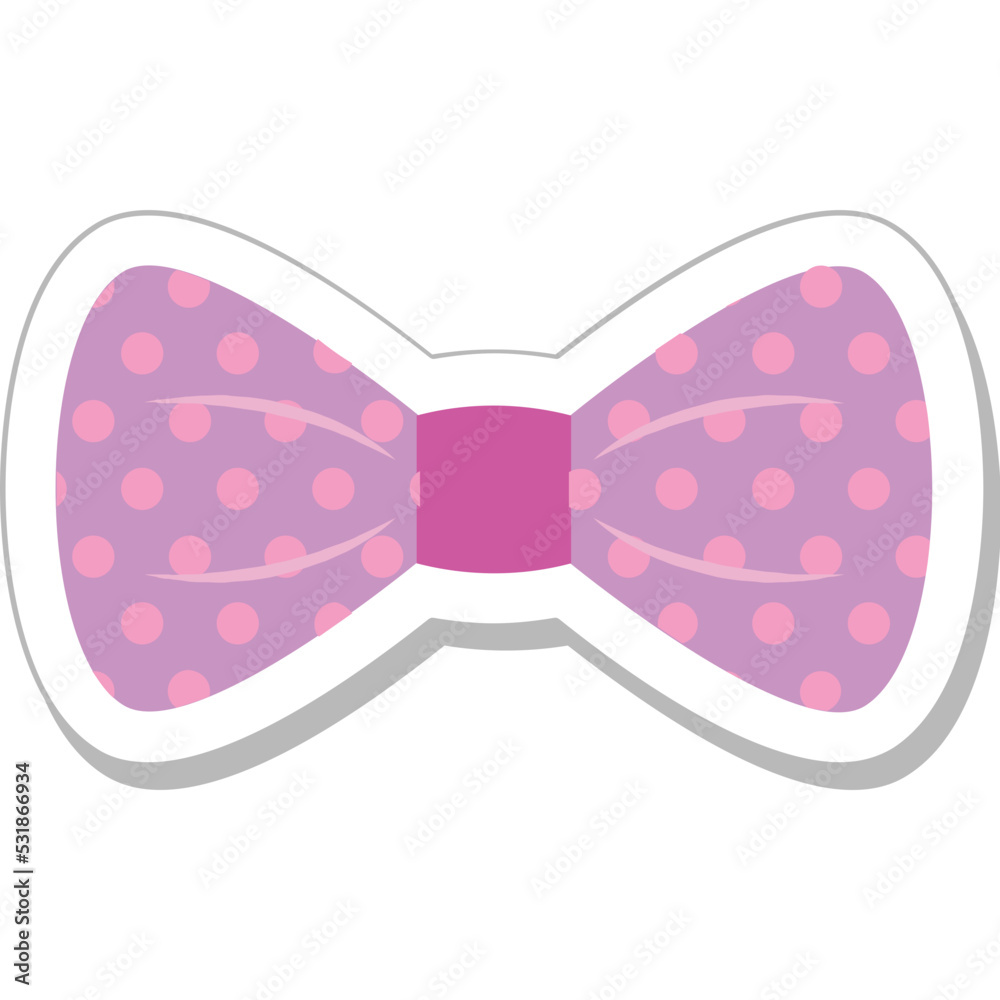 Bow Colored Vector Icon